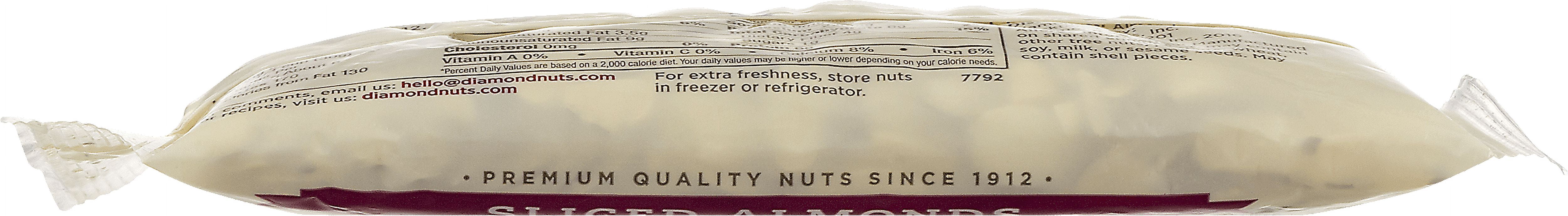 Diamond of California Sliced Almonds, 6 oz