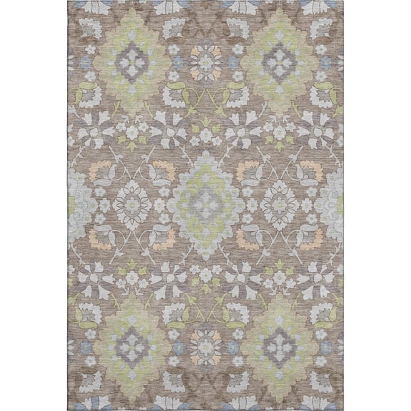 Dalyn Rugs Premium Machine Washable Mayfield AMF1002 Taupe 3' x 5' Rug