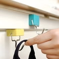 thumbnail image 2 of ZHZFKQ Hook Coat Hanger Shelf Creative Tools Magnetic Hooks School Locker Hook Refrigerator Hanger Blue Magnetic Hooks for Refrigerator, 2 of 7