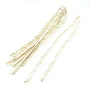 Unique Bargains 8 x PVC Fiberglass Pipe Insulation Sleeving 0.32" Diameter 2.7Ft Length