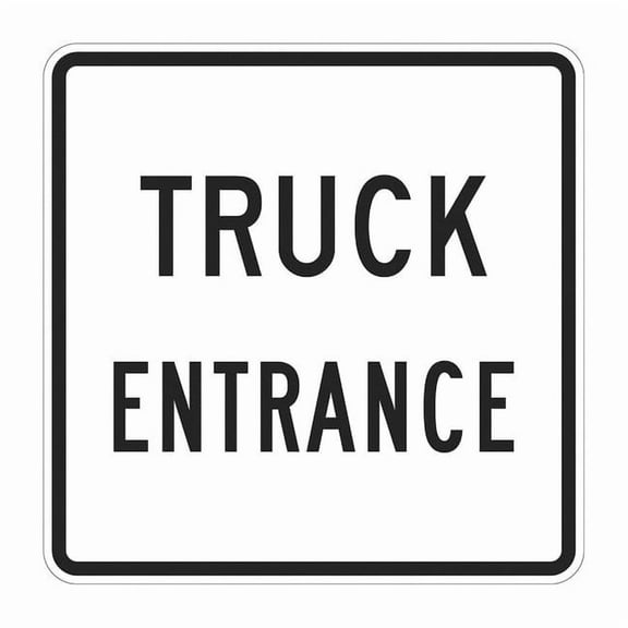Lyle Truck Entrance Sign,18" x 18" T1-1935-HI_18x18