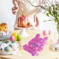 thumbnail image 4 of Aqestyerly Easter Craft Storage Box,Clear Plastic Organizer with Lid for Jewelry Beads,Easter Decorations and Diy Accessories,Portable Easter Party Supply Container,Bunny-themed Bead Case, 4 of 6