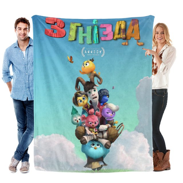 Fuera del Nido anti-pilling, suave, ligera, esponjosa y acogedora de lujo para hogar y cocina – Perfecta para niños y adultos, 100 x 150 cm