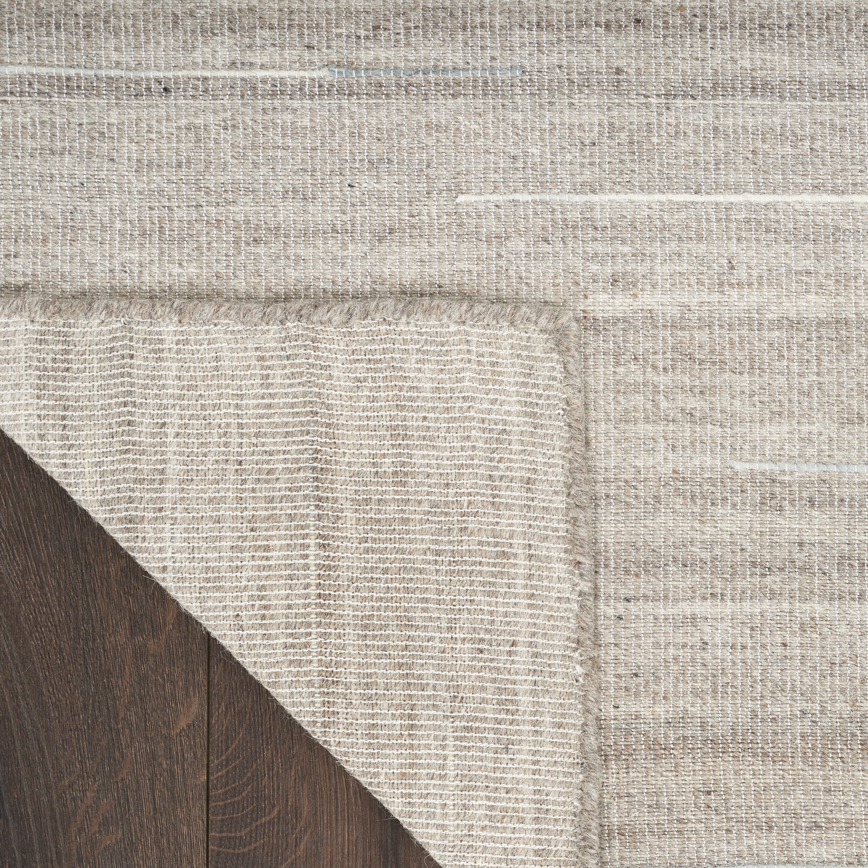 Nourison Interweave Abstract Grey 10' x 14' Area Rug, (10x14)