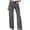 Dark Gray, variant on Sparkly Jeans for Women Glitter Rhinestone High Waisted Straight Leg Bootcut Denim Pants with Pockets Clubwear Streetwear