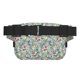 thumbnail image 3 of Fotbe Rose Flowers Cangurera Cuadrada con Estampado de Doble Capa, Bolsa de Cintura Ajustable Mini para Hombres y Mujeres, 3 of 9