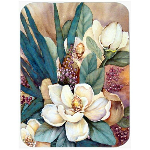Southern Magnolias Glass Cutting Board- Large