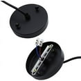thumbnail image 2 of Portalámparas colgante E27, luminaria industrial vintage, con cable y lámpara colgante E27 para luces colgantes, accesorios de lámpara de bricolaje, base de lámpara colgante (negro), 2 of 5