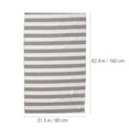 thumbnail image 2 of OUNONA Large Grey Quick-Dry Polyester Beach Towel for , Highly Absorbent and Lightweight with Stylish Design, 2 of 6