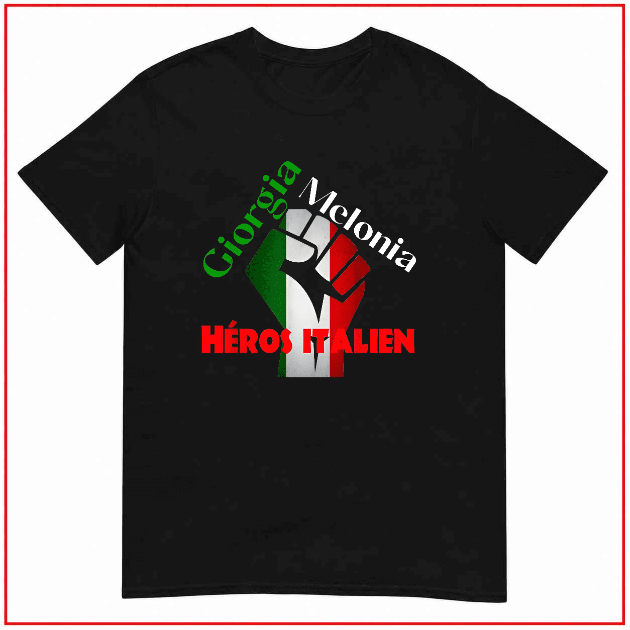 Giorgia Meloni Italian Hero Conservative Supporter Unisex T-Shirt V11678 Size S-5XL