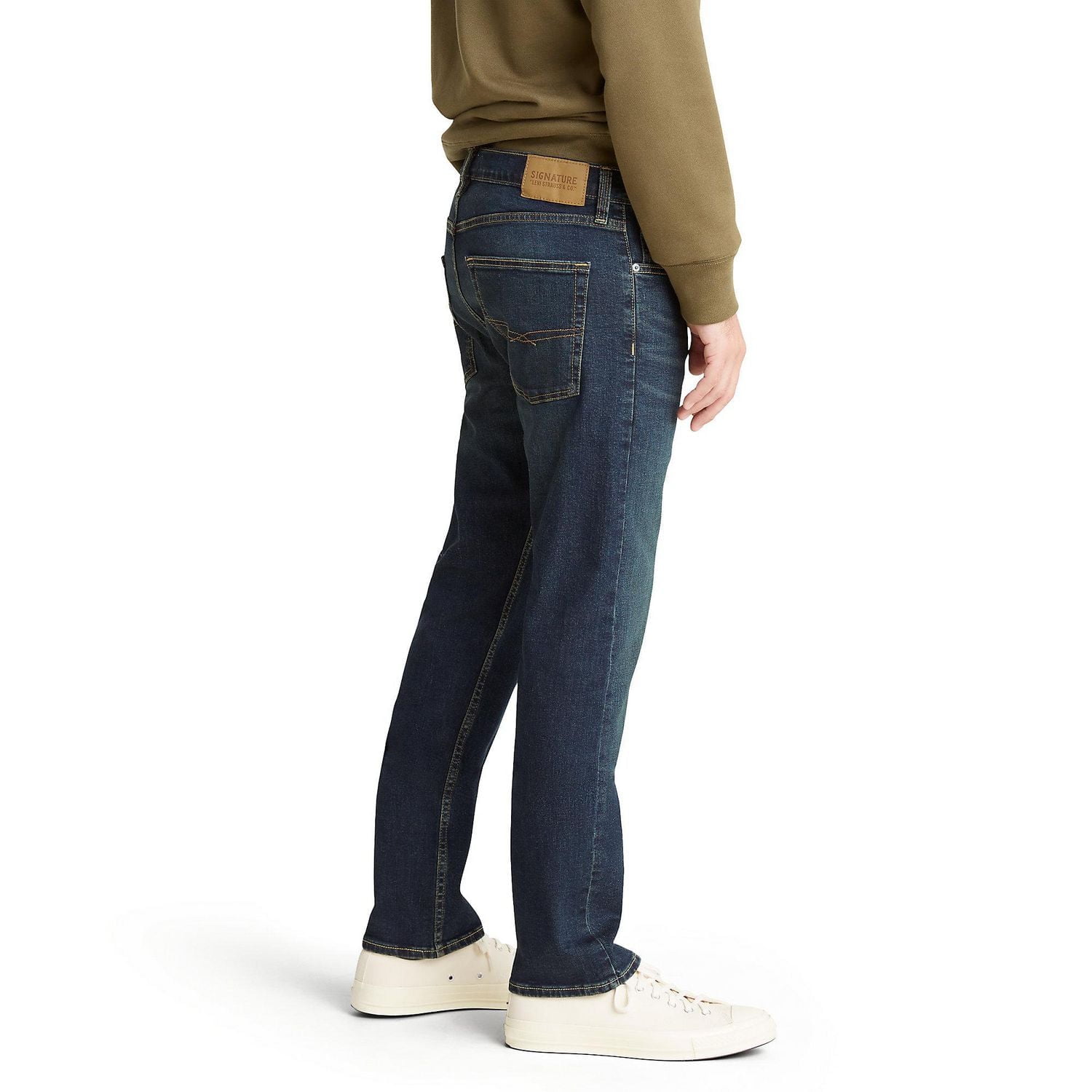 Levi Strauss Signature™ Men's Straight Fit Jeans, Available sizes: 29 – 42