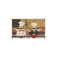 thumbnail image 2 of Coffee Vintage Chef Kitchen Pattern Kitchen Rug Set Of 2,Kitchen Rugs Mats with Dirty Resistance,washable,Non-Slip,kitchen Rugs and Mats 17.7x24+17.7x48inch, 2 of 7