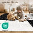 thumbnail image 4 of ODIKA 2'x3' Washable Doormat Alfombras Minimalist Abstract Scandinavian Motif Para Habitacion for Entryway, Kitchen, Laundry Room, Non-Slip, Low Pile, 4 of 7