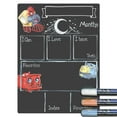thumbnail image 1 of Cohas Train Theme Baby Milestone Chalkboard, 9 by 12 inches, 3 Pastel Markers, 1 of 6