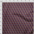 thumbnail image 3 of oneOone Voile de Coton Biologique Spirale & Imprimé Floral BTY 42 Pouces de Large, 3 of 4