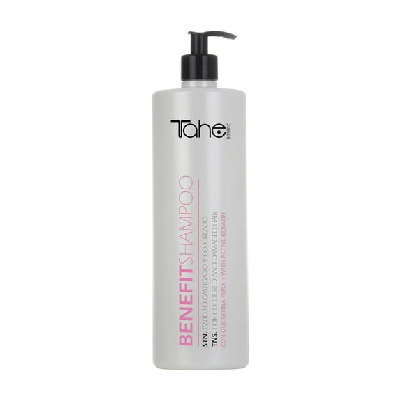 Tahe Botanic Benefit Shampoo with Active Keratin for Damaged and Color-Treated Hair, 1000ml