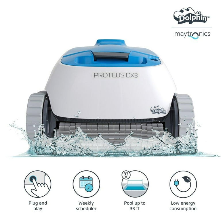 Dolphin Nautilus CC Robotic Pool Vacuum Cleaner — Wall, 56 OFF