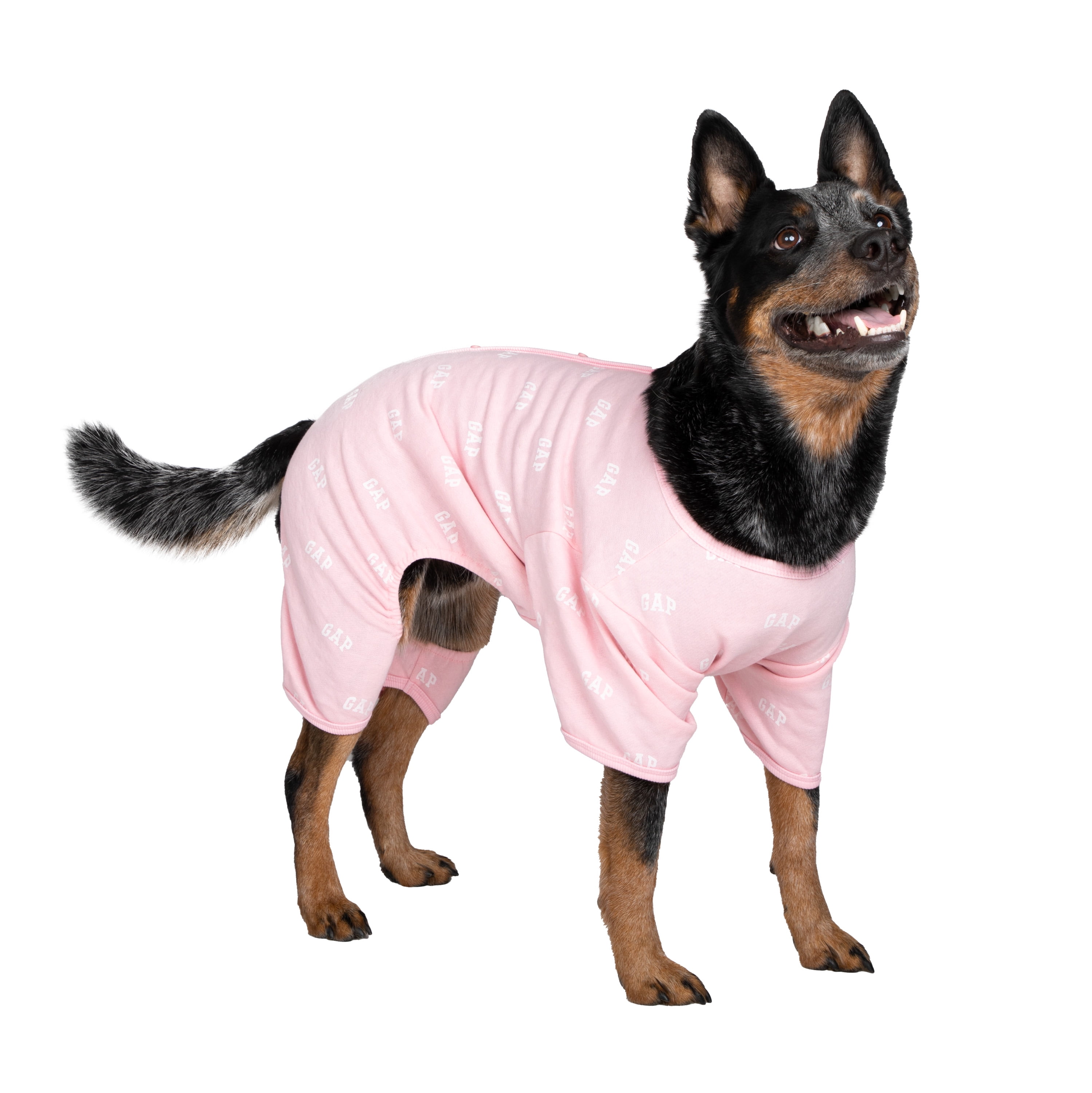 Gap Pet Dog Clothes Pink Logo Print Pet Pajama Walmart