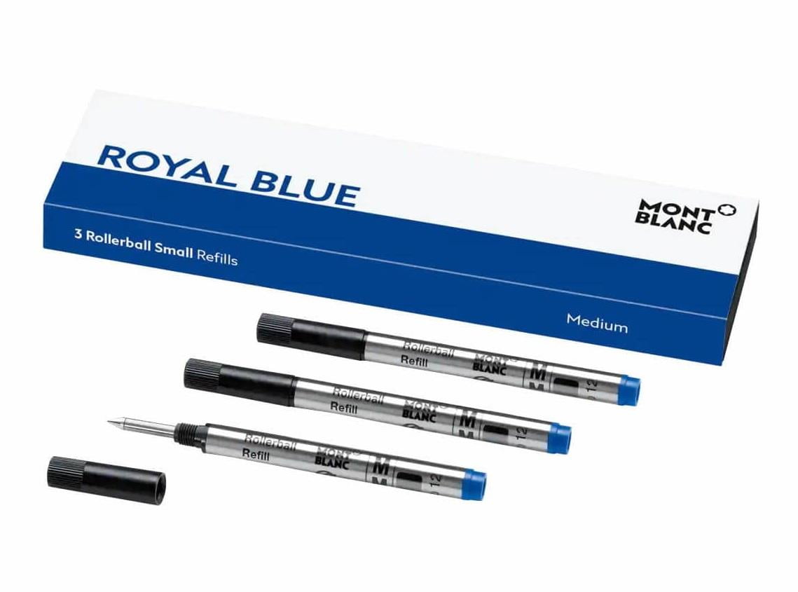 Montblanc Rollerball Pen Refills Royal Blue Bahrain Ubuy