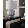 thumbnail image 2 of Mark&Day Table Lamps, Neena Global White Bedside Table Lamp for Nightstand Bedroom, Living Room or Office (25" H x 16" W x 16" D), 2 of 6