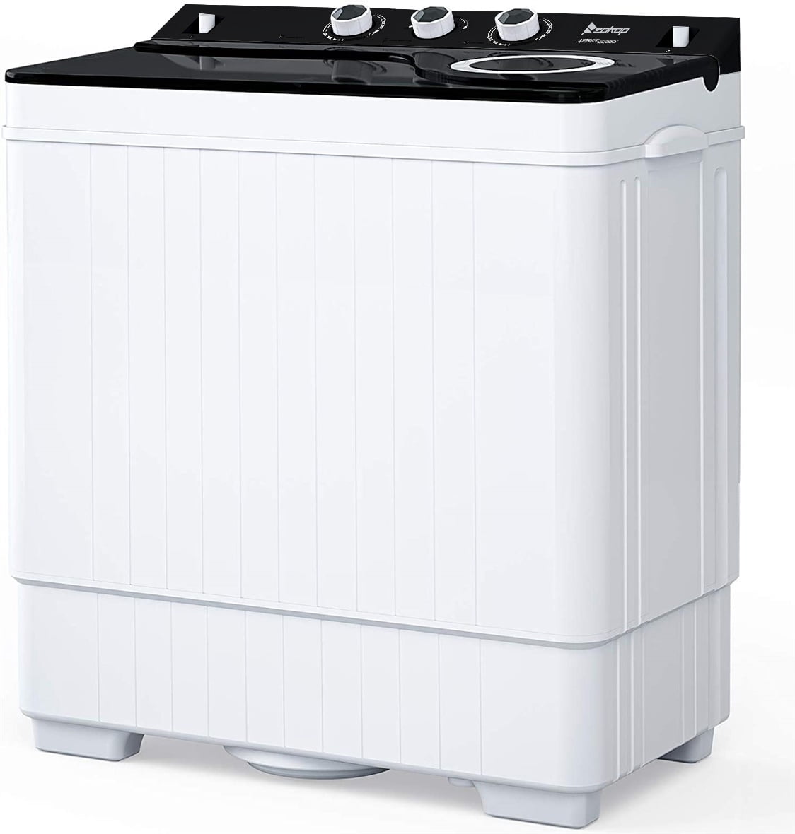 Portable Washing Machine 26lbs Twin Tub Compact Semiautomatic with