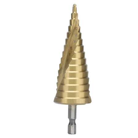 

Stepped Drills Fast Change 2 Chip Removal Step Drill Bit For Wood For Copper