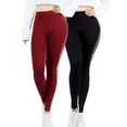 thumbnail image 1 of Set De 2 Legging Unitalla Mujer Mallones Leggins Mayon Mallas Térmico, 1 of 5