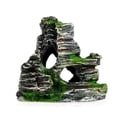 thumbnail image 1 of 3 Adornos Para Acuario, Decoración Para Pecera, Piedra Con Vista De Cangrejo, Cueva Para Terrario, 11x5x11cm, 1 of 4