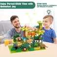 thumbnail image 4 of 125pcs/set Marble Run Building Blocks Compatible With Major Blocks, Dino Eggs Fun Marble Maze Blocks, Classic Brick Building Toy Set, 4 of 5
