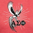 thumbnail image 3 of CafePress - Alpha Sigma Phi Phoenix Black T Shirt - Womens Tri-blend T-Shirt, 3 of 4