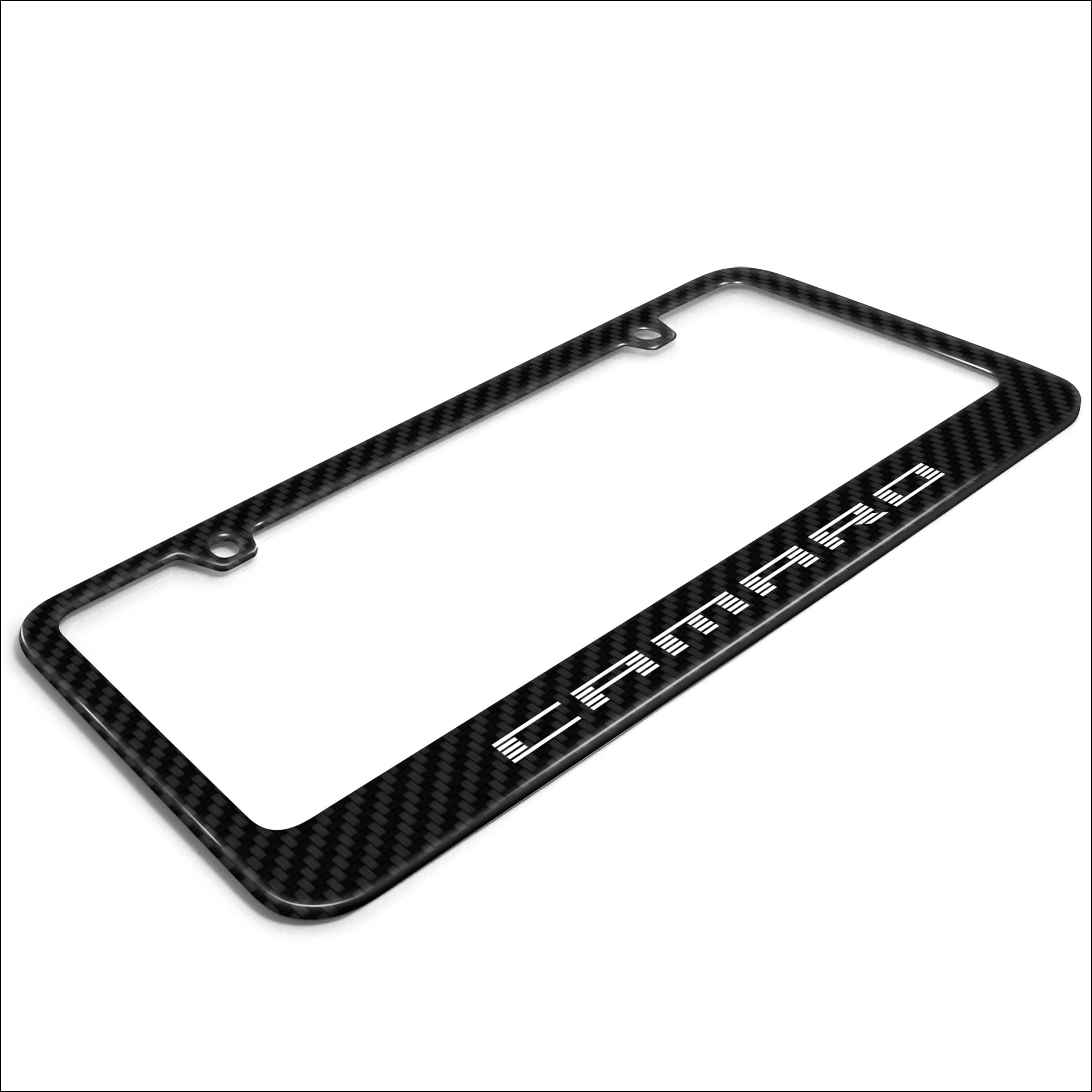 Chevrolet Camaro 2010 Speed-Line Black Real Carbon Fiber License Plate Frame