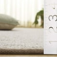 thumbnail image 4 of Safavieh Natural Fiber Kentigern Solid Area Rug, Marble/Linen, 6' x 8' Oval, 4 of 10