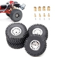 thumbnail image 3 of Mosiee 4 Pcs Pneus de Roue avec Couple Étendu pour Trx4M pour Defender 1/18 Rc Crawler Car, 3 of 6