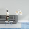 thumbnail image 2 of Elegante Escultura De Resina De Cisne Loro, Figura De Animal, Adorno Decorativo Para Escritorio, Mesa, Centro De Mesa, Chimenea, Armario, Estantería, Entrada., 2 of 8