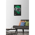 thumbnail image 3 of NHL Dallas Stars - Mask 16 Wall Poster with Push Pins, 14.725" x 22.375", 3 of 3
