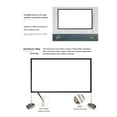 thumbnail image 4 of Projector Screen With Stand 100 Inch Portable Projection Screen 16:9 HD Foldable Movies Screen Outdoor Home Camping for Home, 4 of 6
