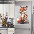 thumbnail image 6 of Fox and Girl Magnetic Dishwasher Decal 23''x26'' Easy to Clean Single Sided Print, 6 of 6