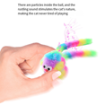 thumbnail image 4 of 10PCS Rainbow Rabbit Plush Mouse Toy Includes Rattonite Bite Resistant Interactive Play Pet Supplies, 4 of 7