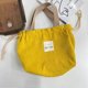 thumbnail image 2 of 2026 Drawstring Cosmetic Bag, Japanese Style Tote Cute Corduroy Makeup Portable Travel Storage Organizer Suitable For Students, Camping (yellow)_Sep, 2 of 5