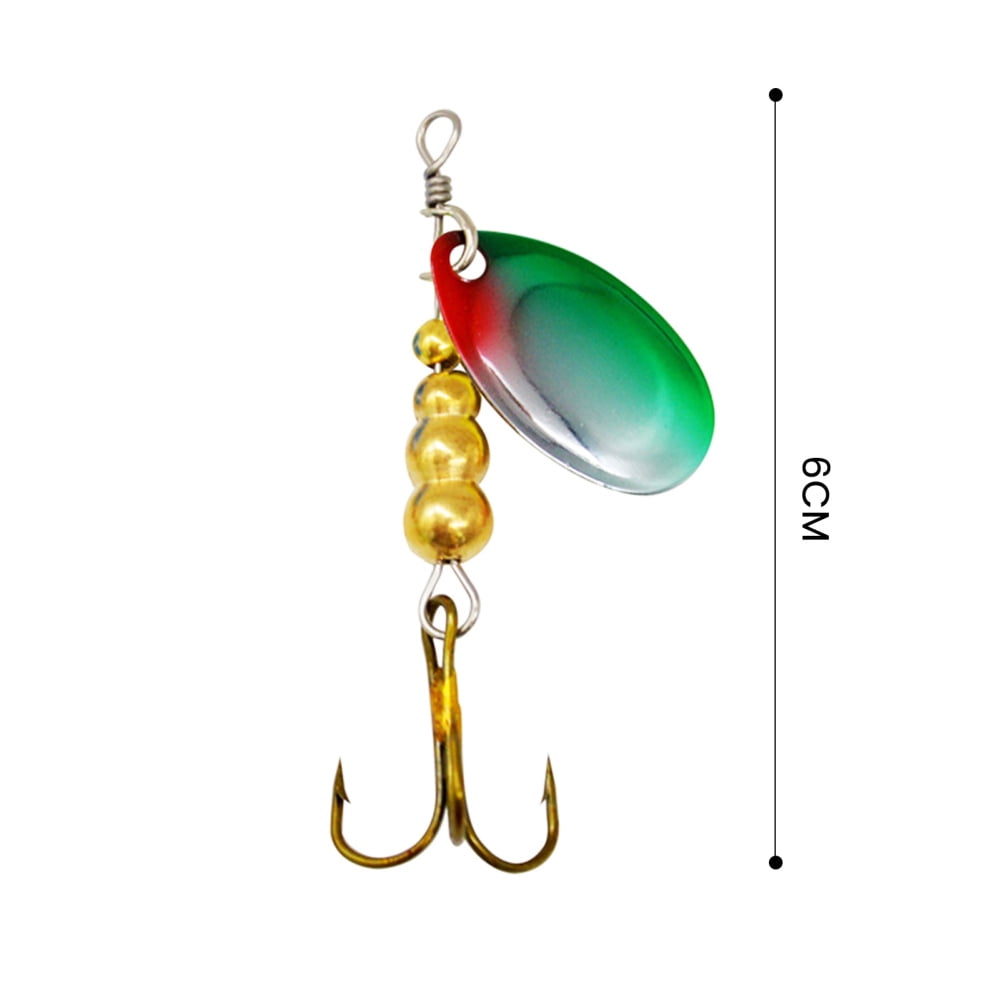 Fishing Lure Artificial Bait Colorful Swivel Type Lure Sequins For  Saltwater Fishing 