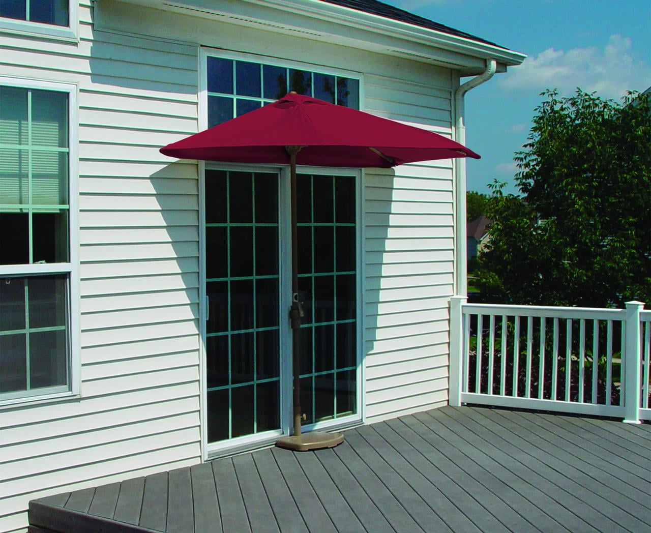 Blue Star Group OTWB-9 9-ft Brella Half Umbrella