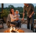 thumbnail image 4 of Ohio Flame 30 Inch Hand Forged Steel Camping Fire Pit Campfire Tongs, 4 of 4