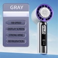 thumbnail image 2 of Semiconductor Refrigeration High-Speed Handheld Electric Fan 4000mAh USB Rechargeable Outdoor Small, 2 of 5