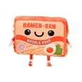 thumbnail image 2 of Ramen-San Noodle Soup Ramen Noodles Plush Pillow 7"x 9" Toy, 2 of 2
