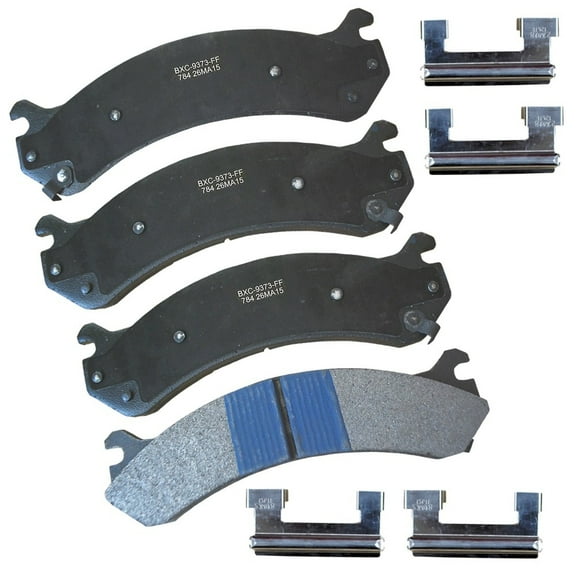 Disc Brake Pad Set Fits select: 1999-2010 CHEVROLET SILVERADO, 1999-2007 GMC NEW SIERRA