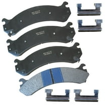 Disc Brake Pad Set Fits select: 1999-2010 CHEVROLET SILVERADO, 1999-2007 GMC NEW SIERRA