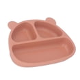 thumbnail image 1 of Juego de Platos Divididos para Bebés Plato de Cena para Bebés 3 Rejillas Divididas Platos de Entrenamiento Resistentes a Caídas de Silicona Suave con Cuchara Tenedor, 1 of 8