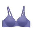 thumbnail image 2 of TEVEQ Push Up Bras for Women T-Shirt Bra Full Coverage Plunge Padded Support Underwire Bras Breathable Cotton Skin Friendly Cotton Strapless Bra Thin Sports Bra Without Underwire Light Blue Xl, 2 of 9