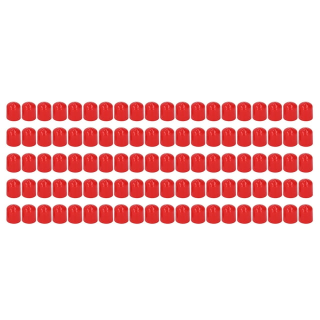 Thread Protector, PVC Round Flexible 100Pcs End For Joint 10mm,12mm,15mm,18mm