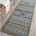 thumbnail image 4 of Safavieh Veranda Green Indoor Outdoor Rug - Runner 2'3" x 8', 4 of 4